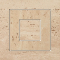 Travertine 1P 148x148 / 9mm