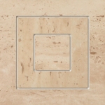 Travertine 1P 148x148 / 9mm